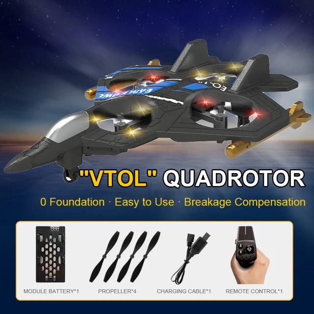 Jet Plane 3 Speed RC Airplane Drone 2.4Hz