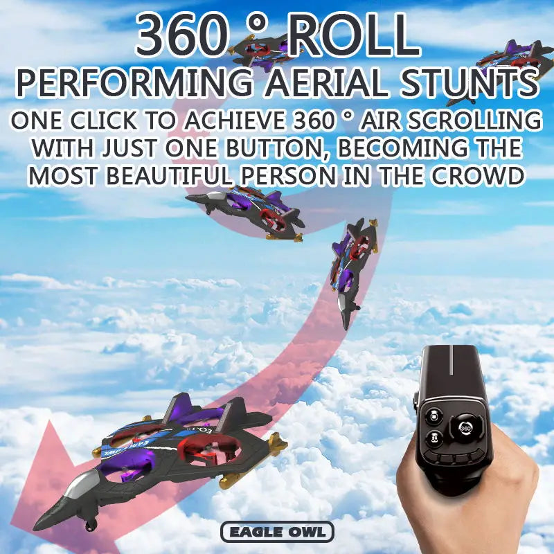 Jet Plane 3 Speed RC Airplane Drone 2.4Hz