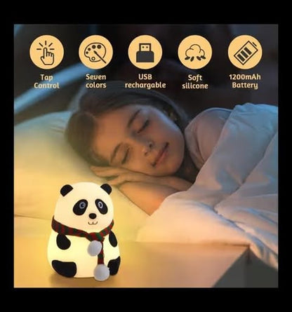 Night Warm Light Panda